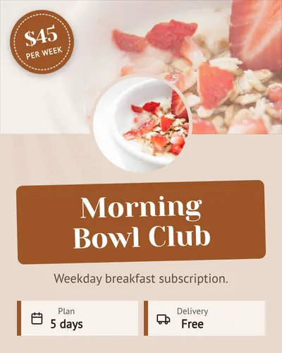 Morning Bowl Club