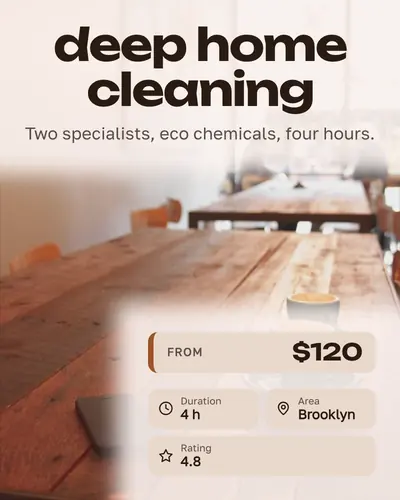 Deep Home Cleaning